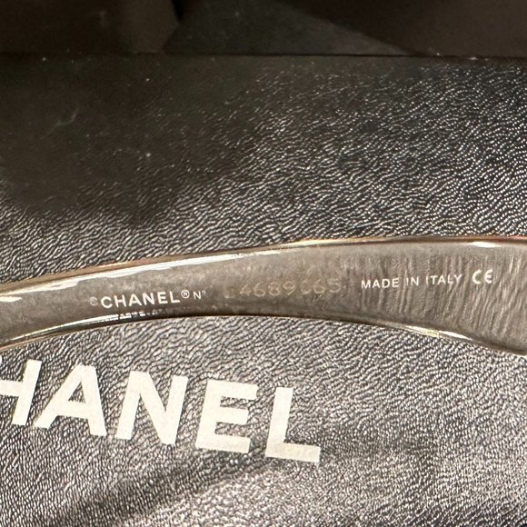Chanel Double CC Rare, Vintage Silver Sunglasses RImless - Picture 6 of 10